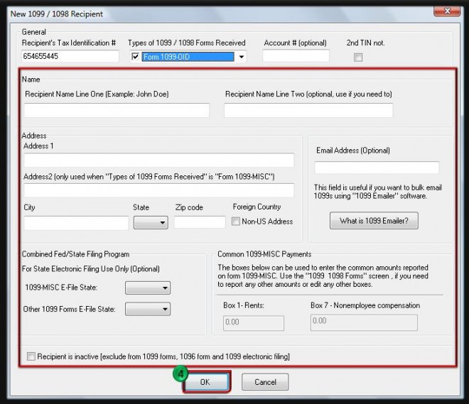 new reci info 1099-oid - W2 Mate® Software Tutorials